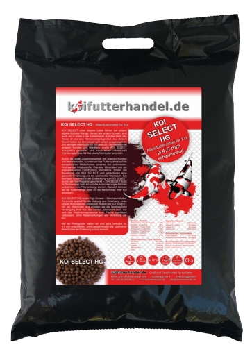 Preview: Koi Select Premium Koifutter Verpackung